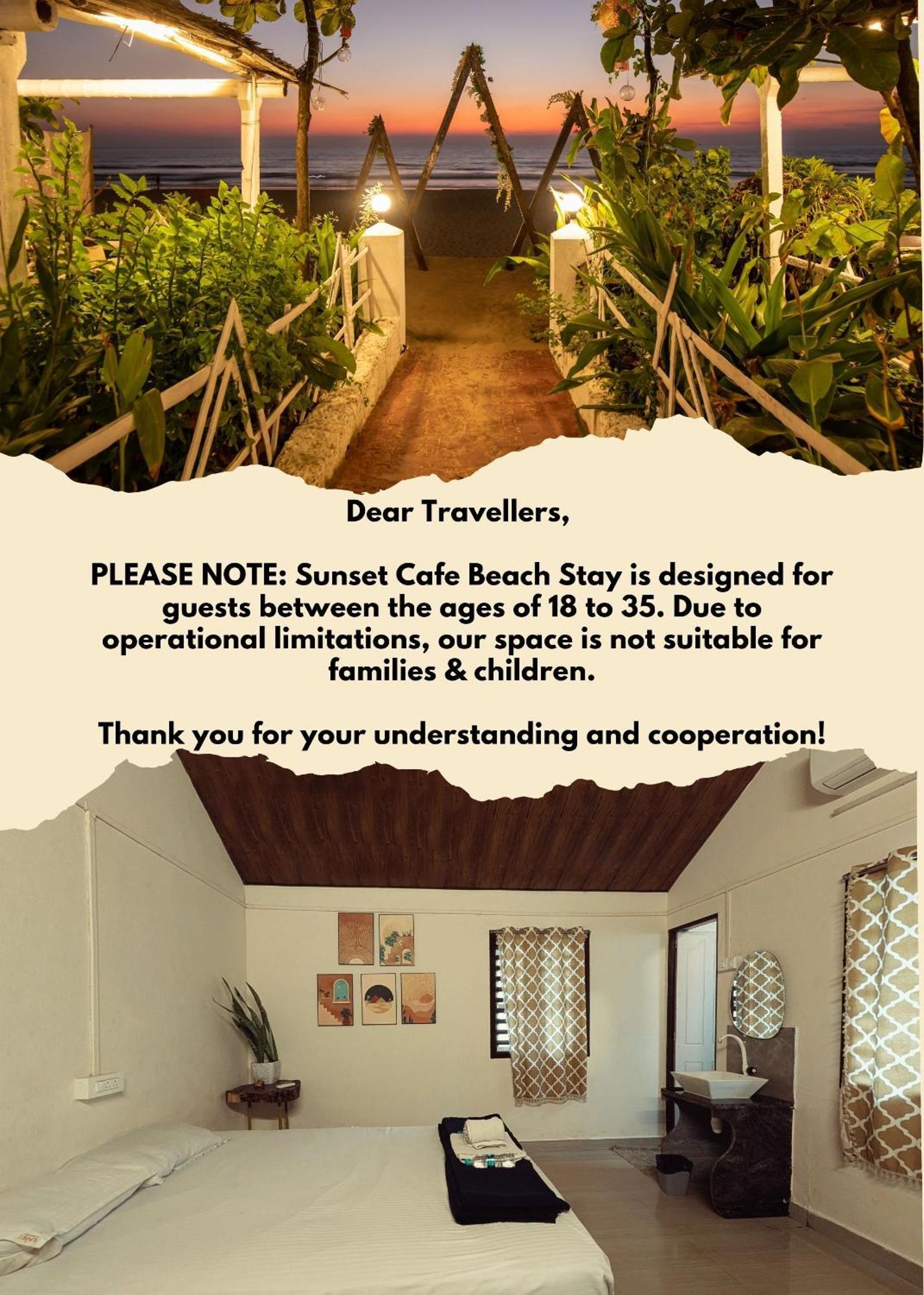 Sunset Cafe Beach Stay Gokarna  Exterior photo